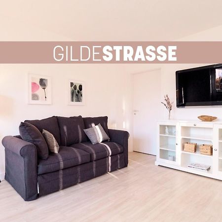 Ferienwohnung "Gilde" Hyggelig Mit Blick Ins Gruene Glücksburg Dış mekan fotoğraf