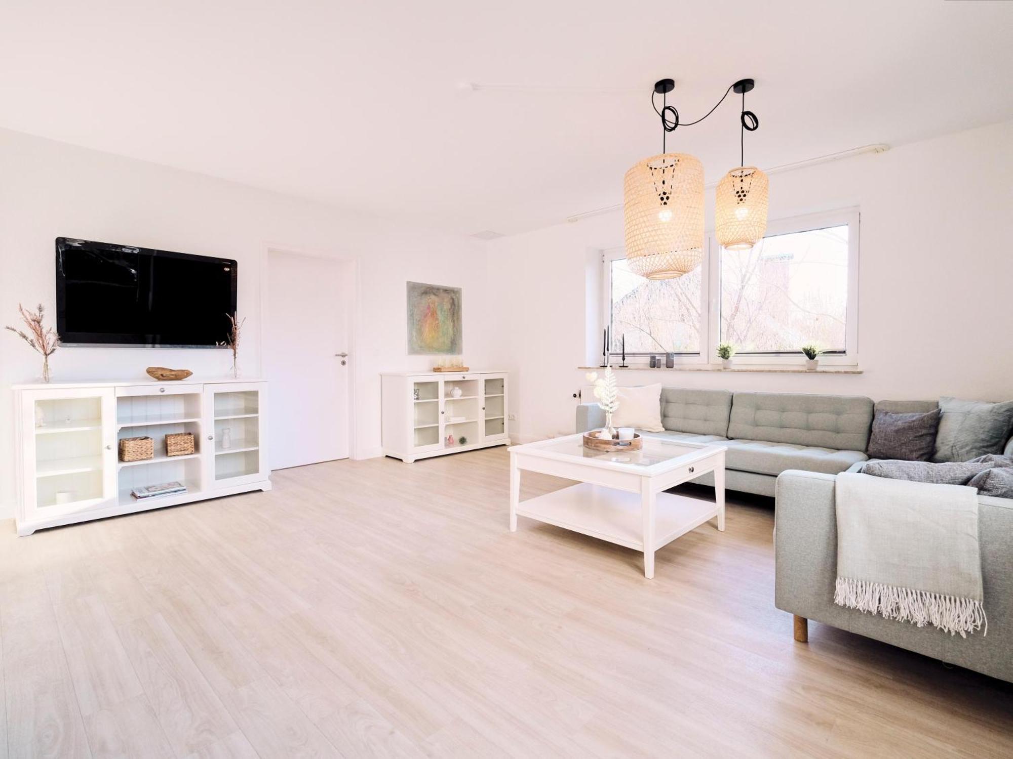 Ferienwohnung "Gilde" Hyggelig Mit Blick Ins Gruene Glücksburg Dış mekan fotoğraf