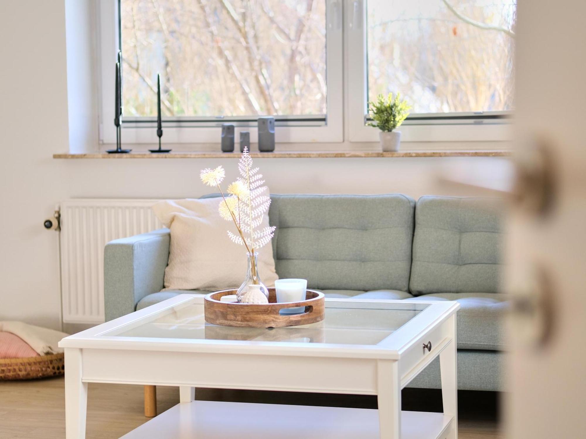 Ferienwohnung "Gilde" Hyggelig Mit Blick Ins Gruene Glücksburg Dış mekan fotoğraf